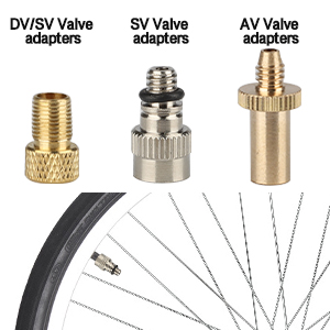 Vélo Pompe Valve Adaptateurs