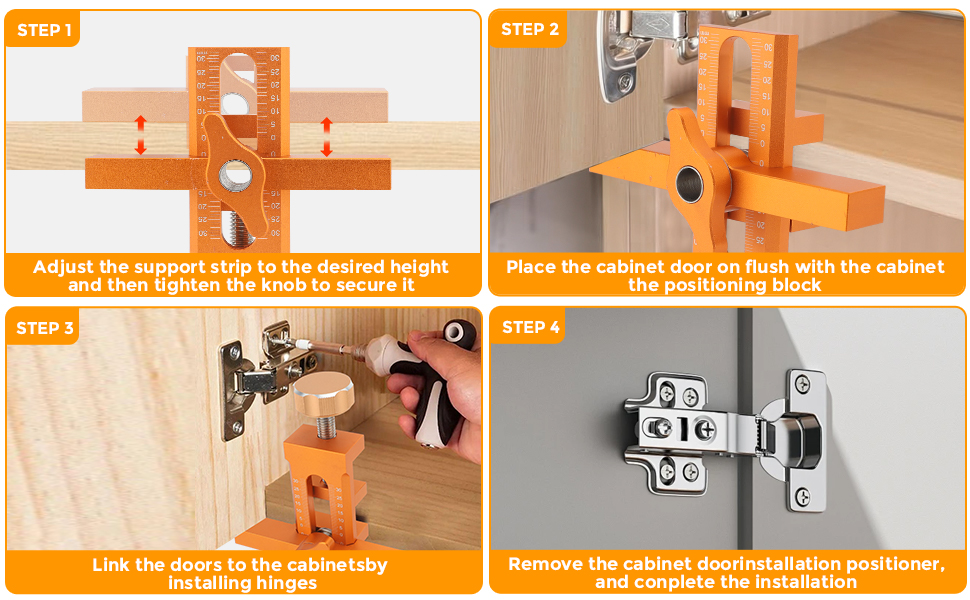 Cabinet Door Installation Positioner 