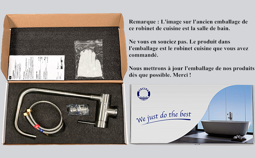 Robinet de Cuisine Rabattable