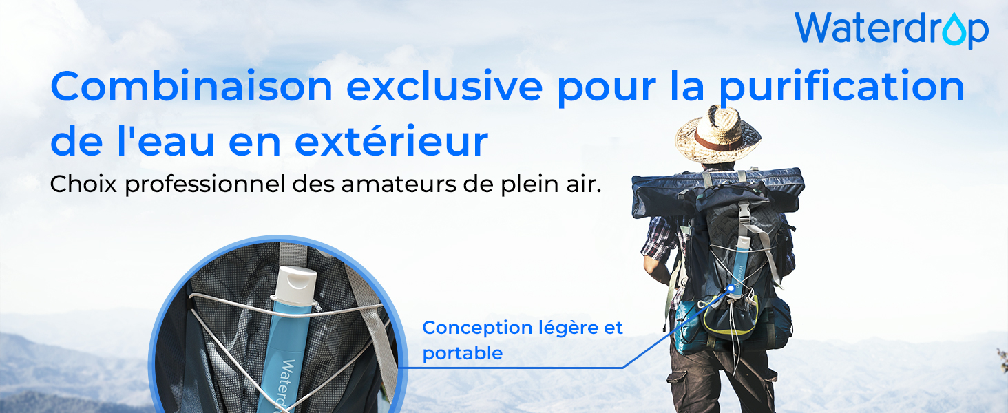 Paille filtrante Lifestraw Personal - Matériels de camping et randonnée | fnac Belgique