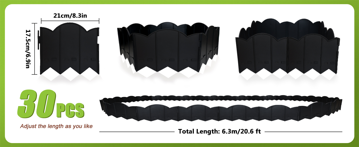 bordure de lit en plastique