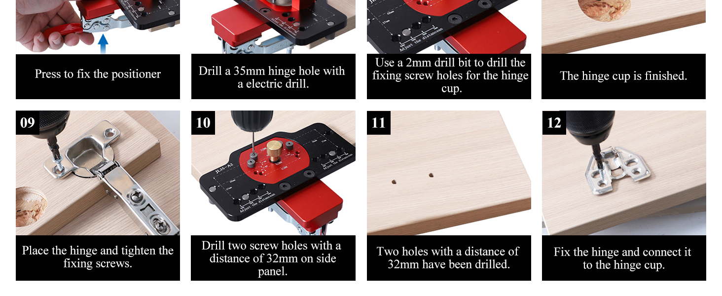 Cabinets Hinge jig