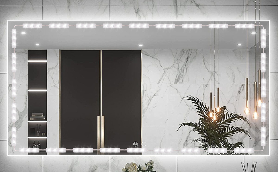 Lumières de Miroir de Maquillage à LED Lumières de Miroir de courtoisie 