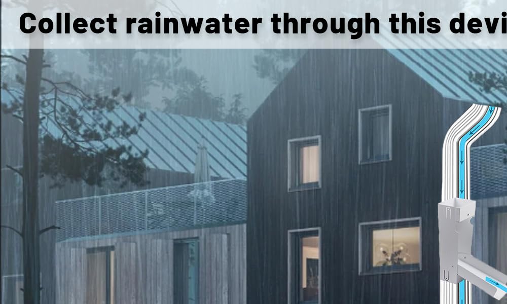 Passoire d'eau De Pluie en Acier Inoxydable