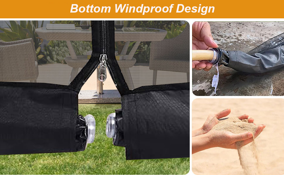 Patio Umbrella Mosquito Net