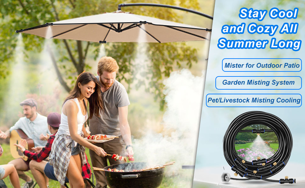 patio misters for cooling outdoor