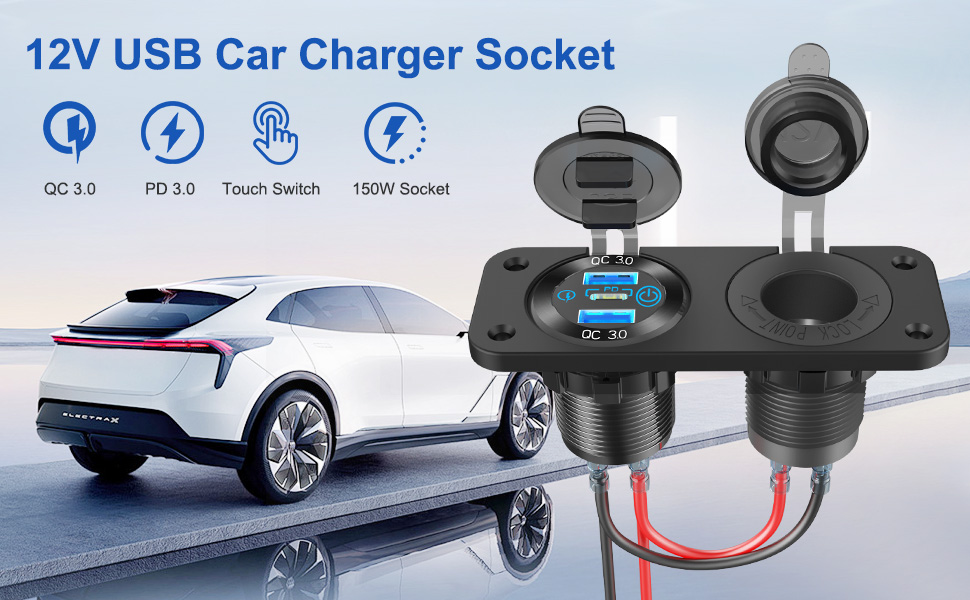 prise usb 12v