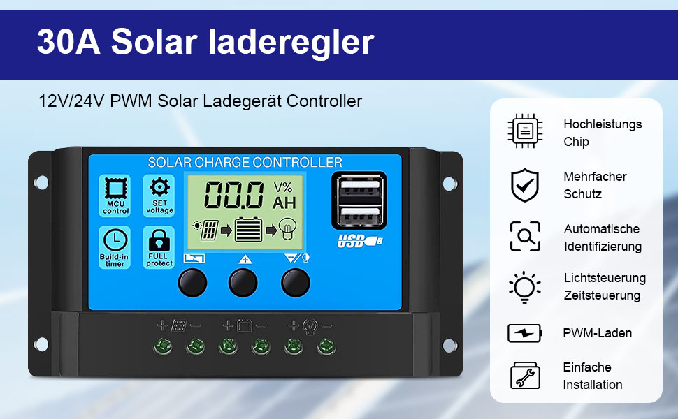 Régulateur de charge solaire