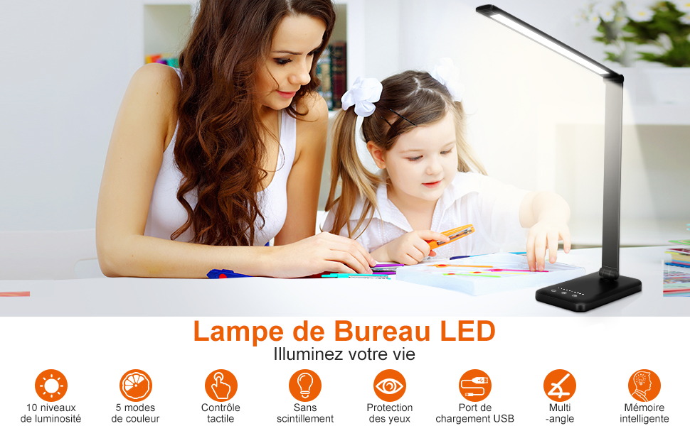 Lampada da scrivania a LED Tigrezy