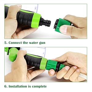 Raccords de Tuyau d'Arrosage en Plastique