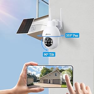 Telecamera orientabile a 360°