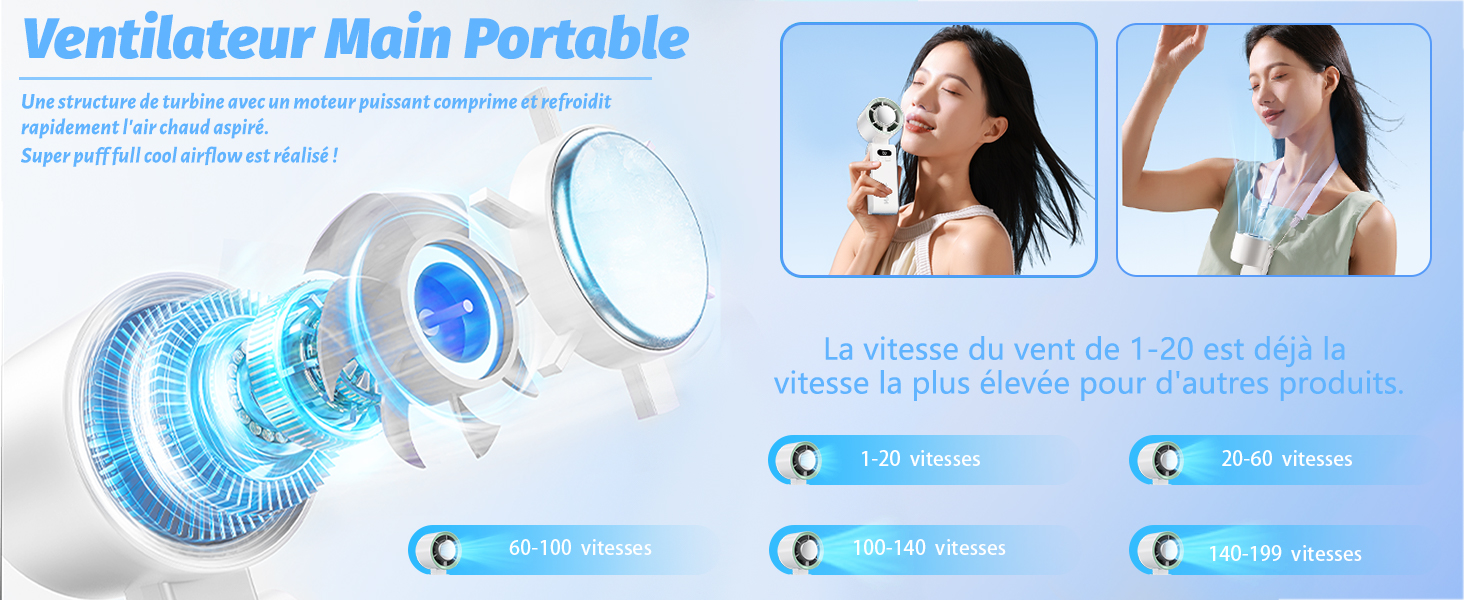 ventilateur à main