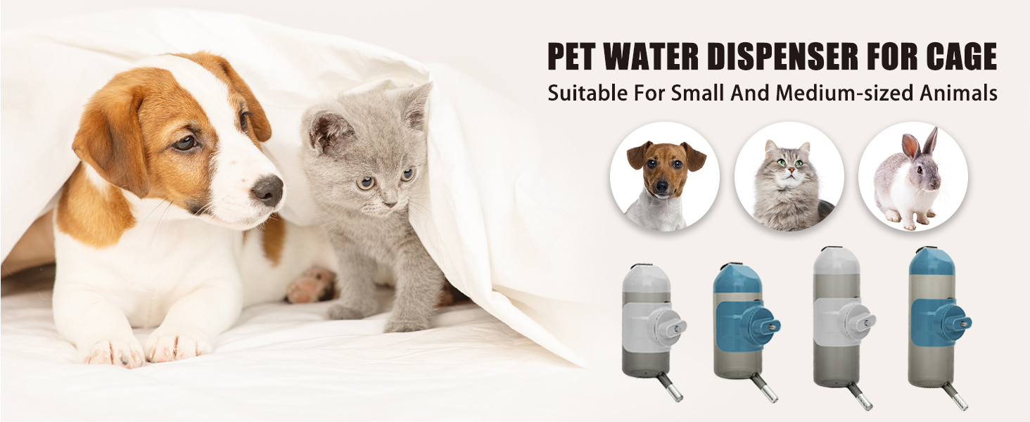 Bouteille d'eau pour animaux