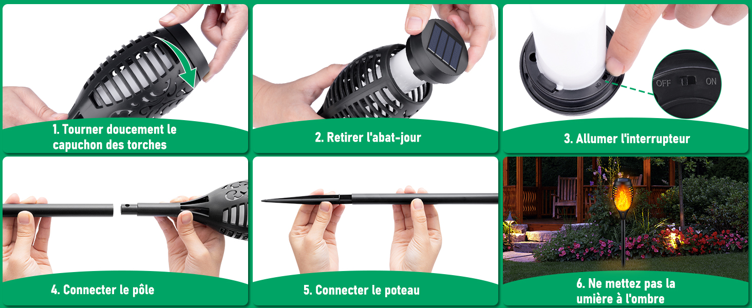 lampe solaire exterieur