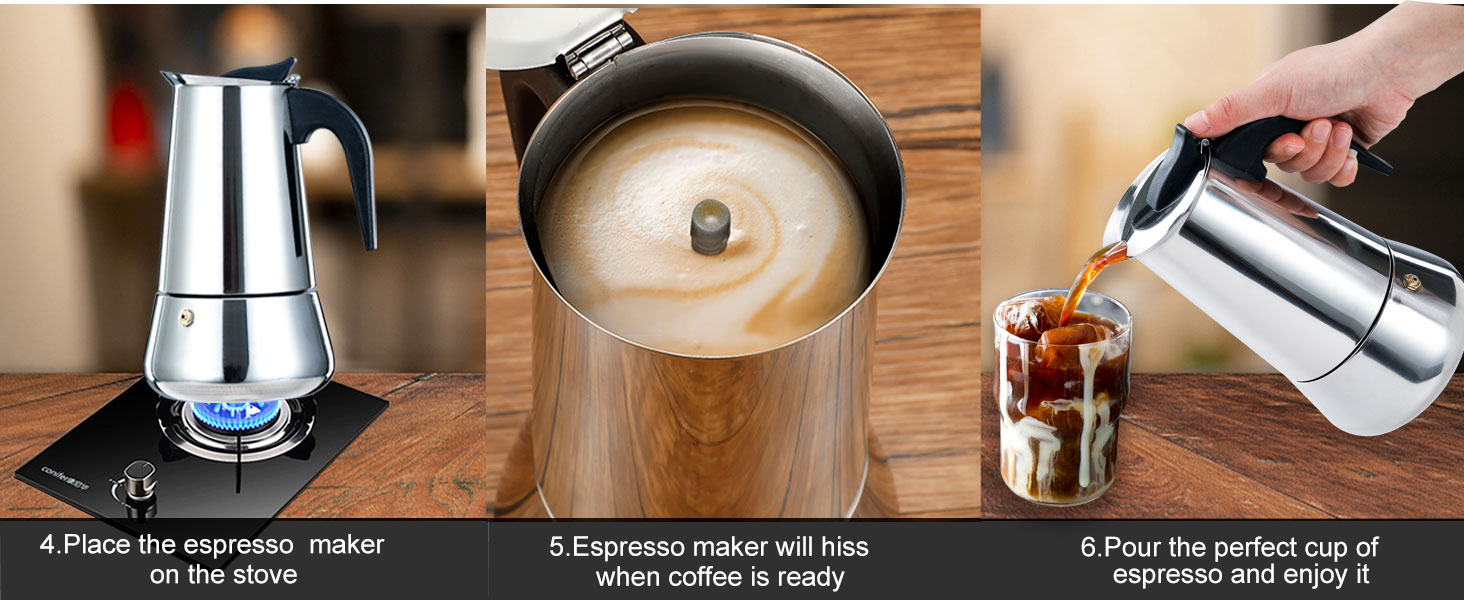 stainless steel mocha