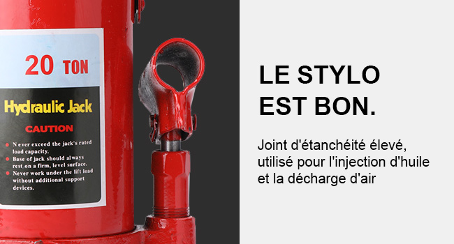  Cric hydraulique