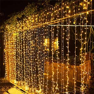 rideau lumineux noel
