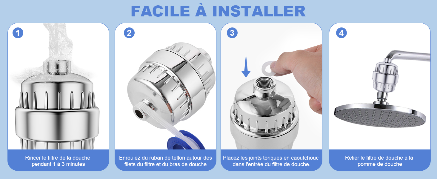 filtre de douche