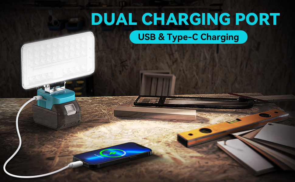 Lampe LED Rechargeable Pour Makita