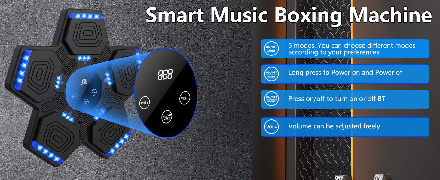  Machine Boxe Musicale