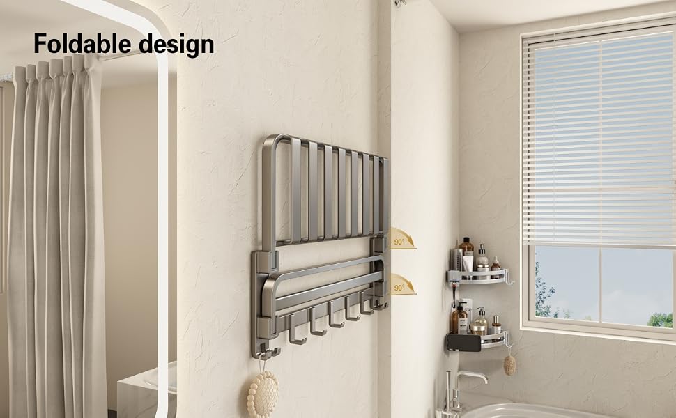 towel rack for bathroom