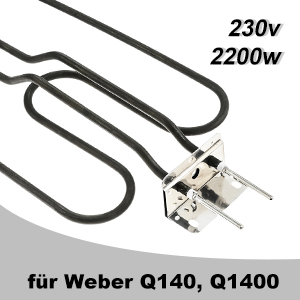 Weber Élément chauffant de rechange pour barbecue électrique Q140 / Q1400