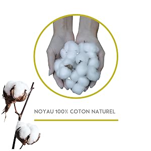 écologique, mèche de bougie est fabriquée en coton 100 % naturelle, pré-ciré sans présence paraffine