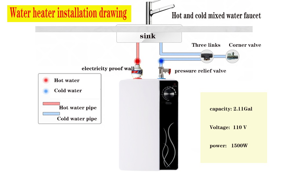 Electric water heater