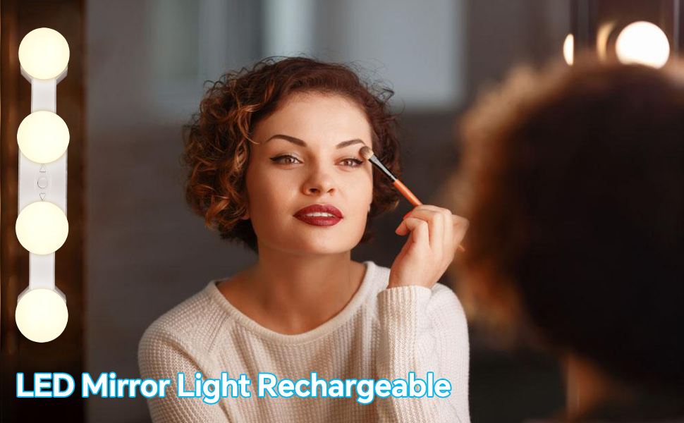 miroir led sans fil
