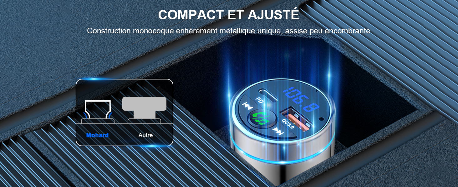 le nouveau design du réveil numérique