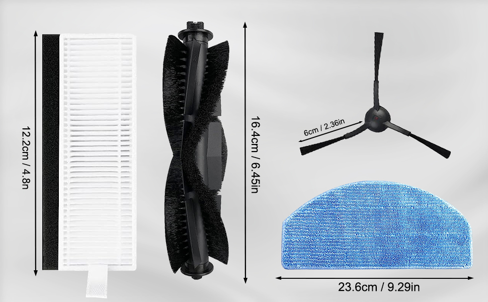 Fixbetter Kit d'accessoires pour Tikom G8000, G8000 Pro, pour Honiture G20