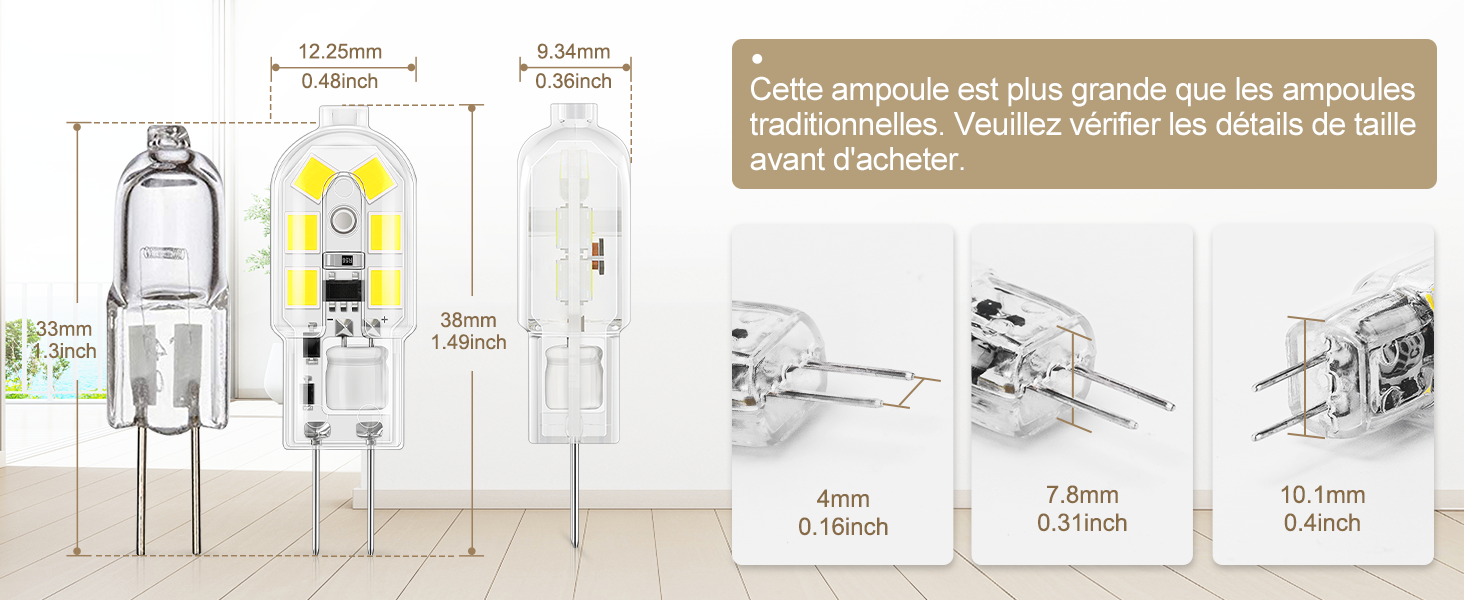 Ampoule G4 LED