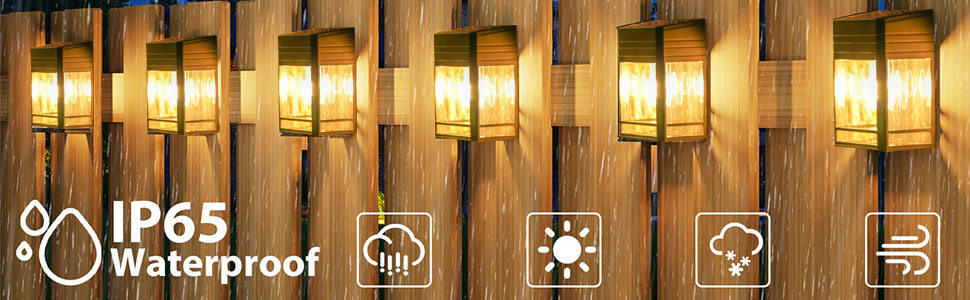 02 solar fence lights