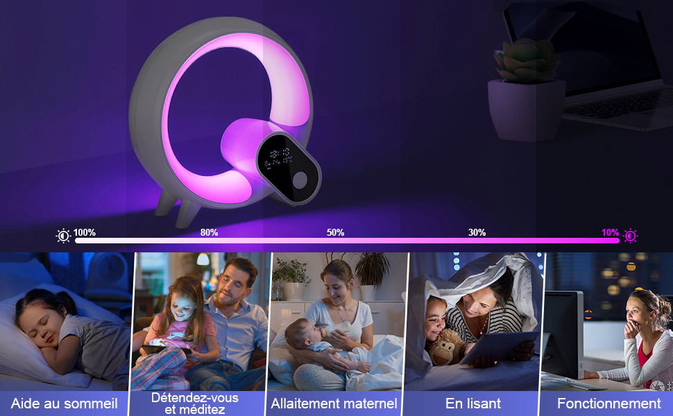 2023 Nouvelle Lampe de Table LED Intelligente