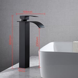 robinet lavabo salle de bain mitigeur pour vasque baignoire lave mains acier inoxydable monotrou