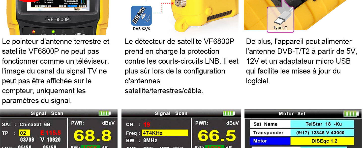 Mesureur De Signal Satellite