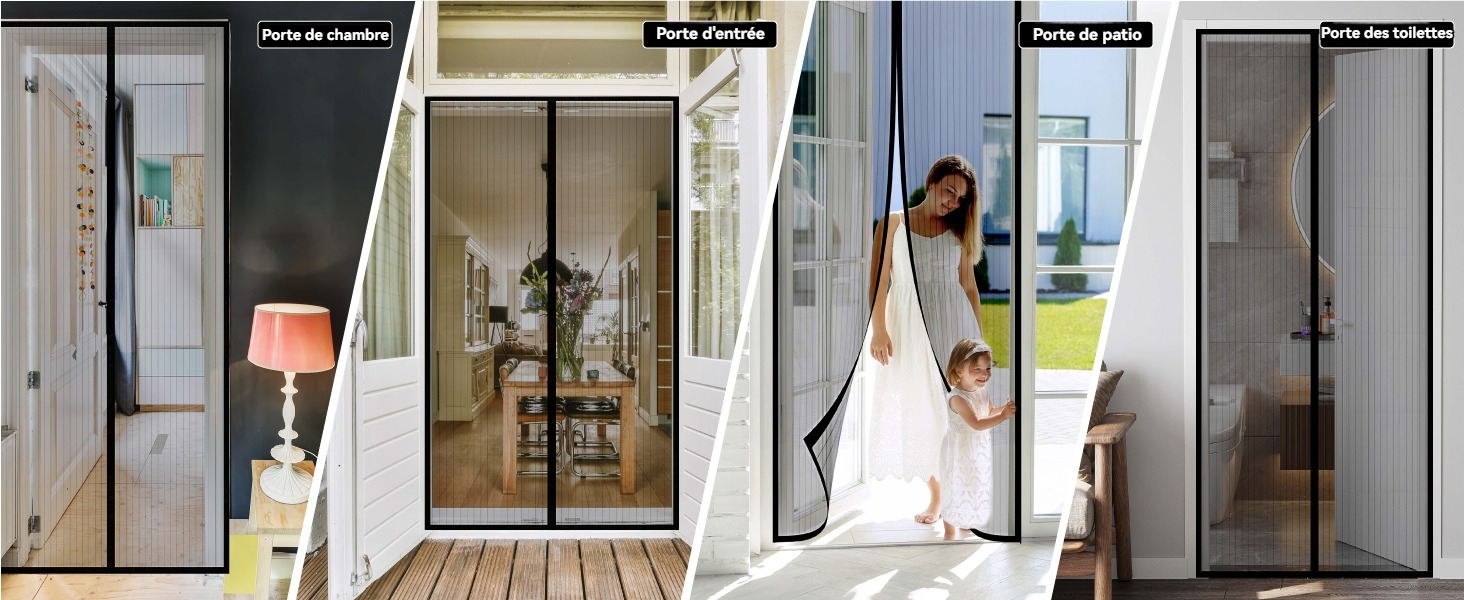 Moustiquaire Porte Fenetre