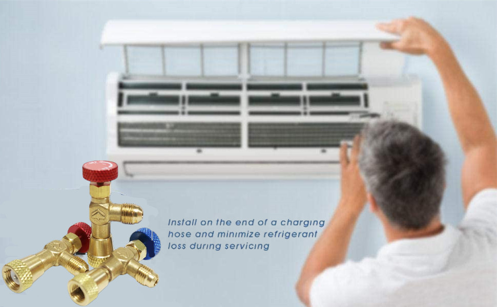 Soupape de remplissage de sécurité de climatisation R410a