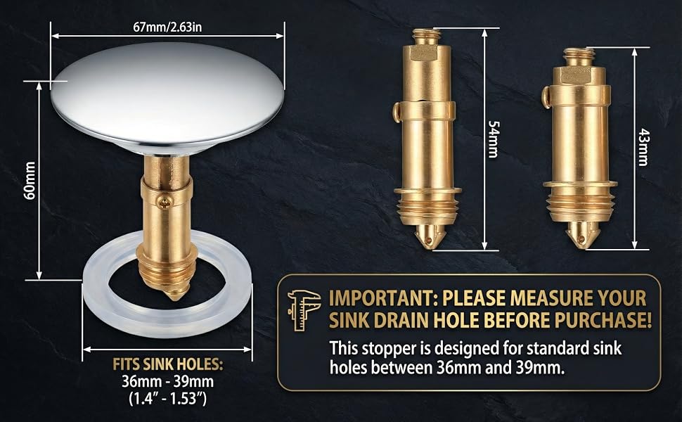 Technical diagram showing detailed measurements and specifications for a ceiling-mounted light fixture with gold/brass finish and white dome shade.