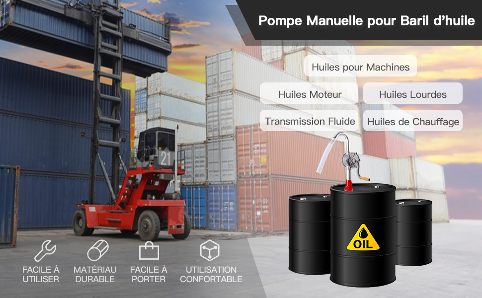 Pompe à tambour
