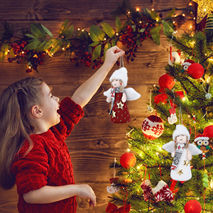 Christmas Doll Ornaments