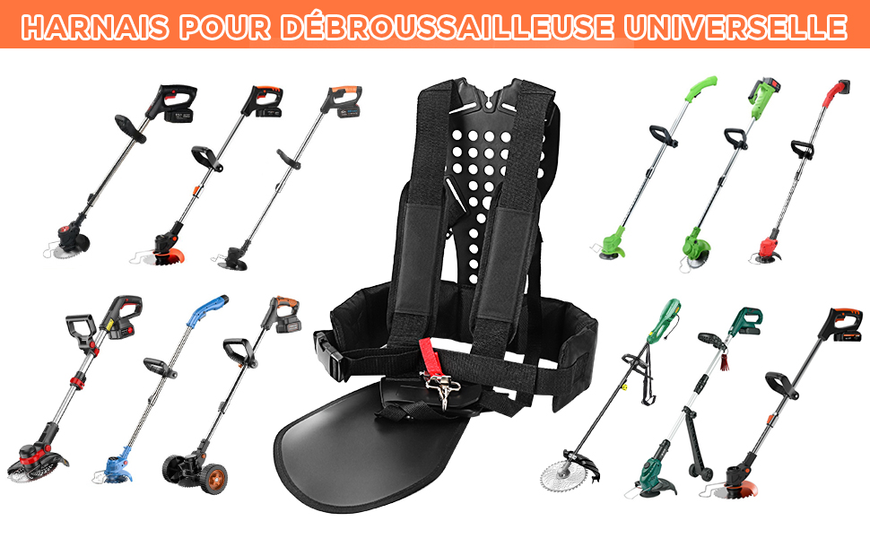 Arnés universal para desbrozadora
