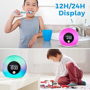 night light clock