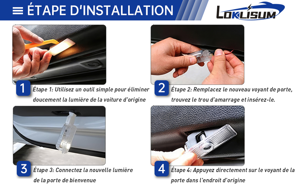 Étape d'installation