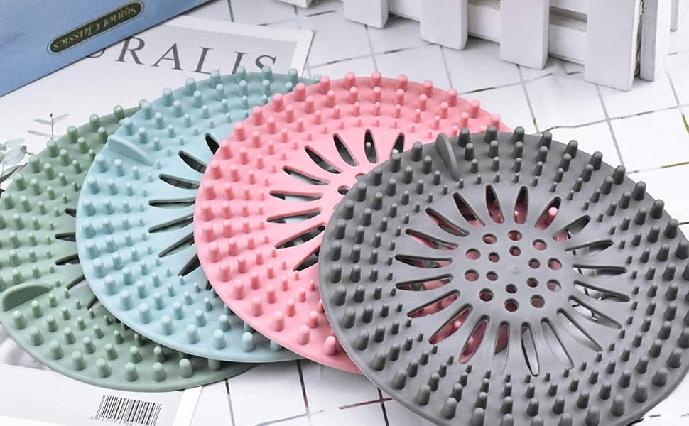 Badezimmeraccessoires Haarfilter Duschhaarfänger Haarfänger