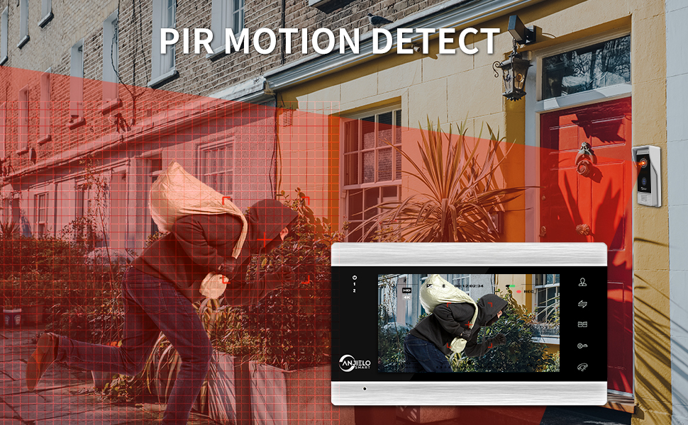 7 inch wireless door phone 