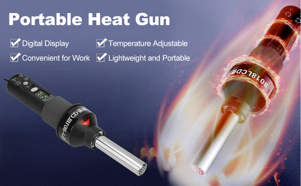 Pistolet à air chaud 