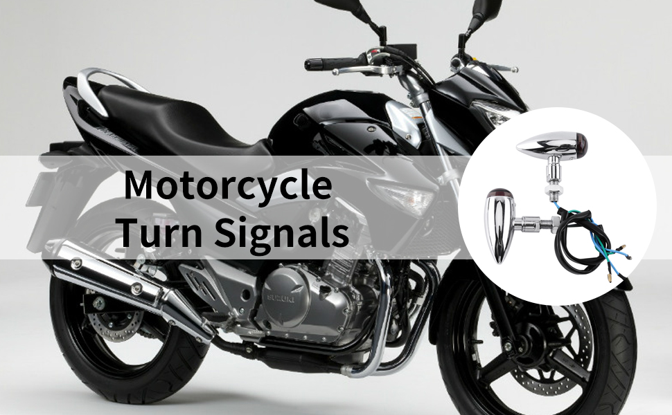 1 paio di indicatori di direzione per moto