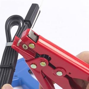 outil de tension et de coupe pour le serre-câble