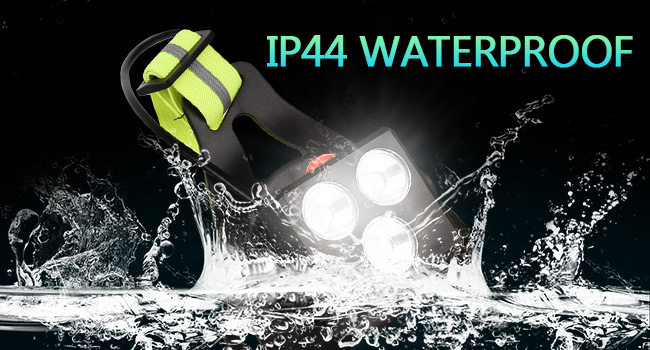 Lampe de Course à Pied LED rechargeable par USB pour poitrine, réglable à 120°,500 lumens